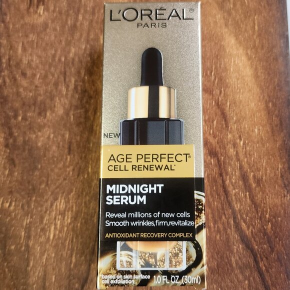L’Oréal Age Perfect Cell Renewal Midnight Serum 1oz - Picture 2 of 6